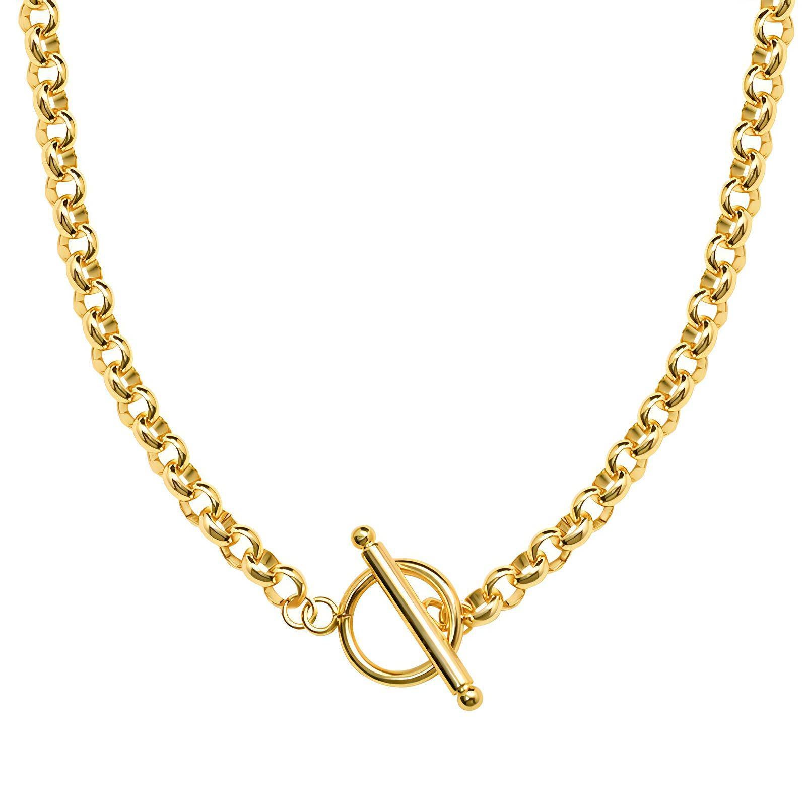 18K gold plated Stainless steel necklace