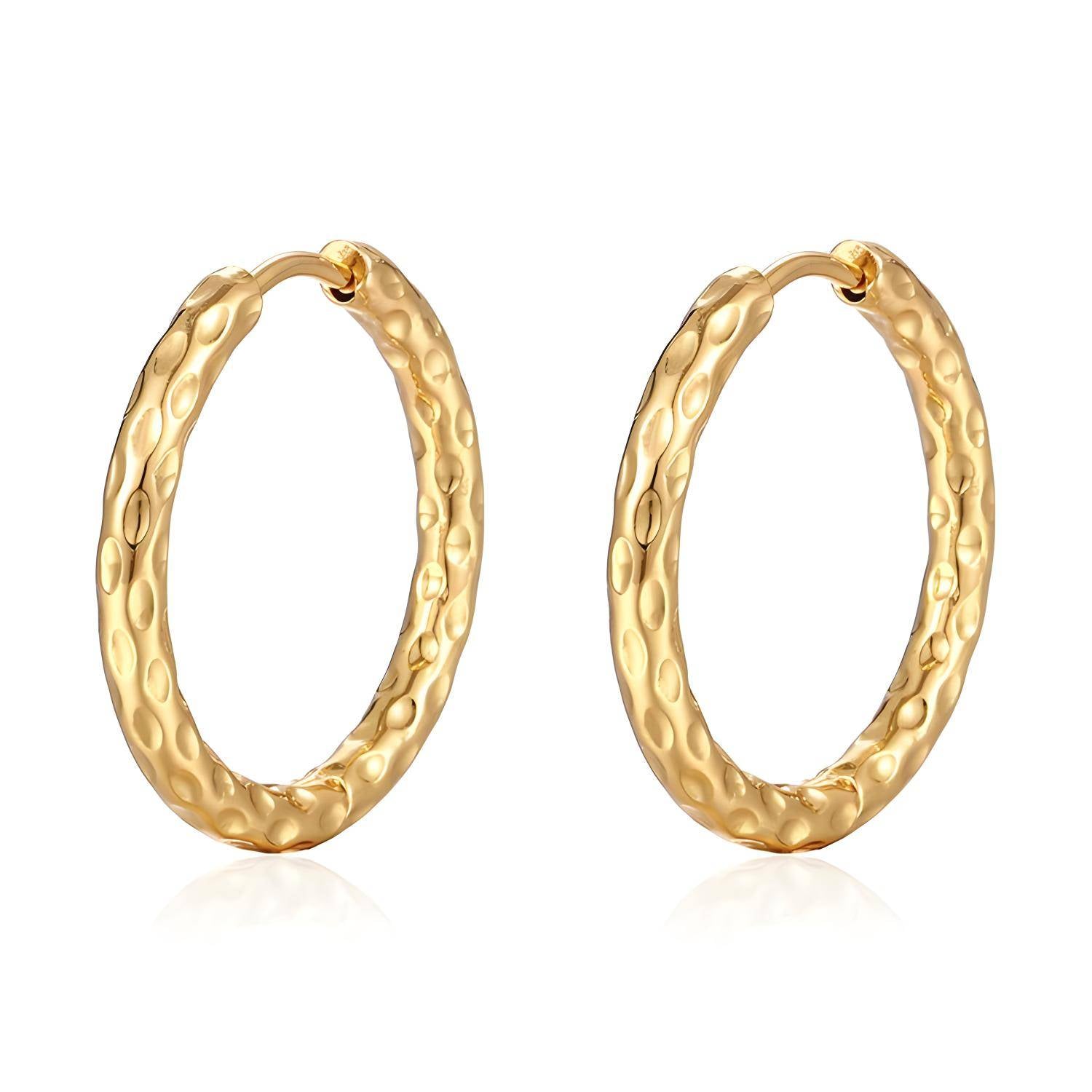 18K gold plated Stainless steel earrings
