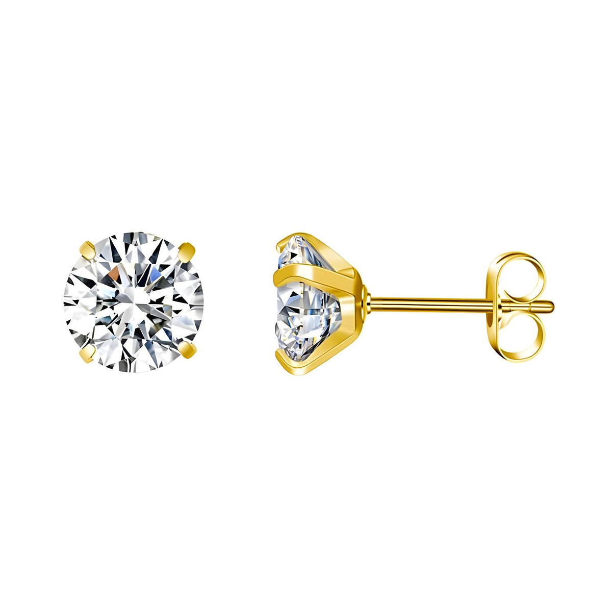 18K gold plated Stainless steel earrings