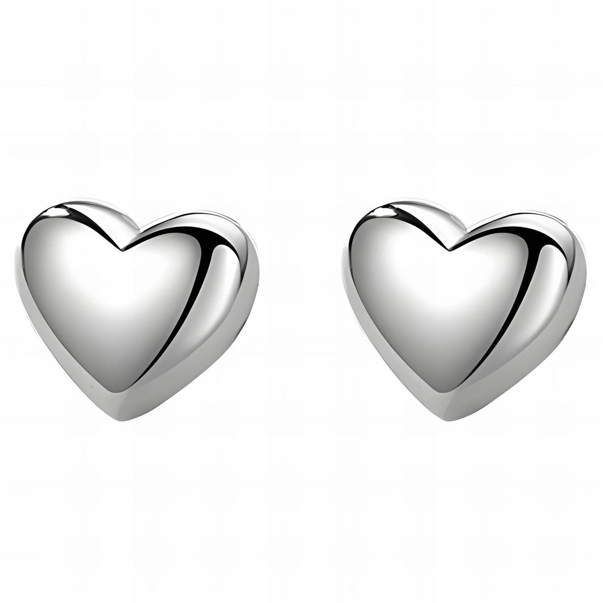 Stainless steel Hearts earrings