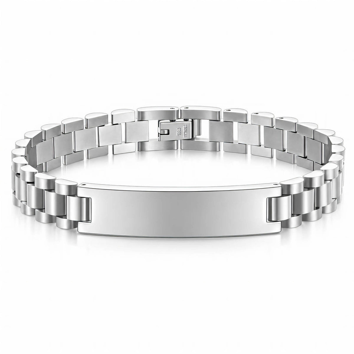 PREORDER Engraving-ready Men's Stainless Steel Bracelet