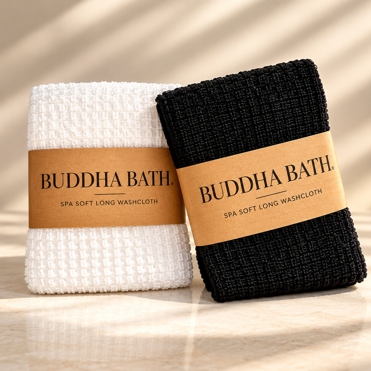 Premium Spa Soft Long Washcloth (2 Pack)