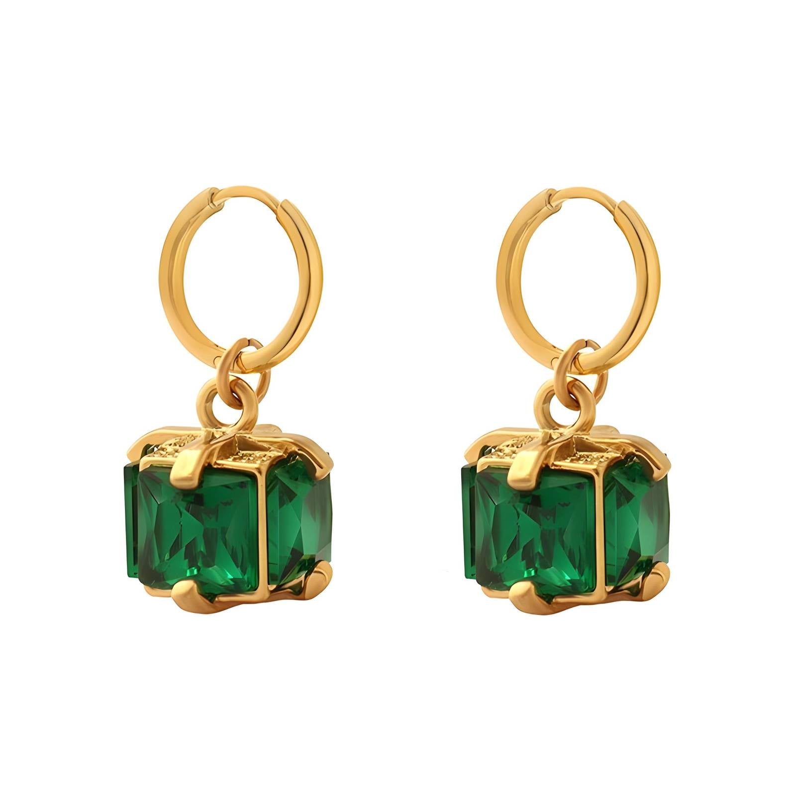 18K gold plated Stainless steel earrings