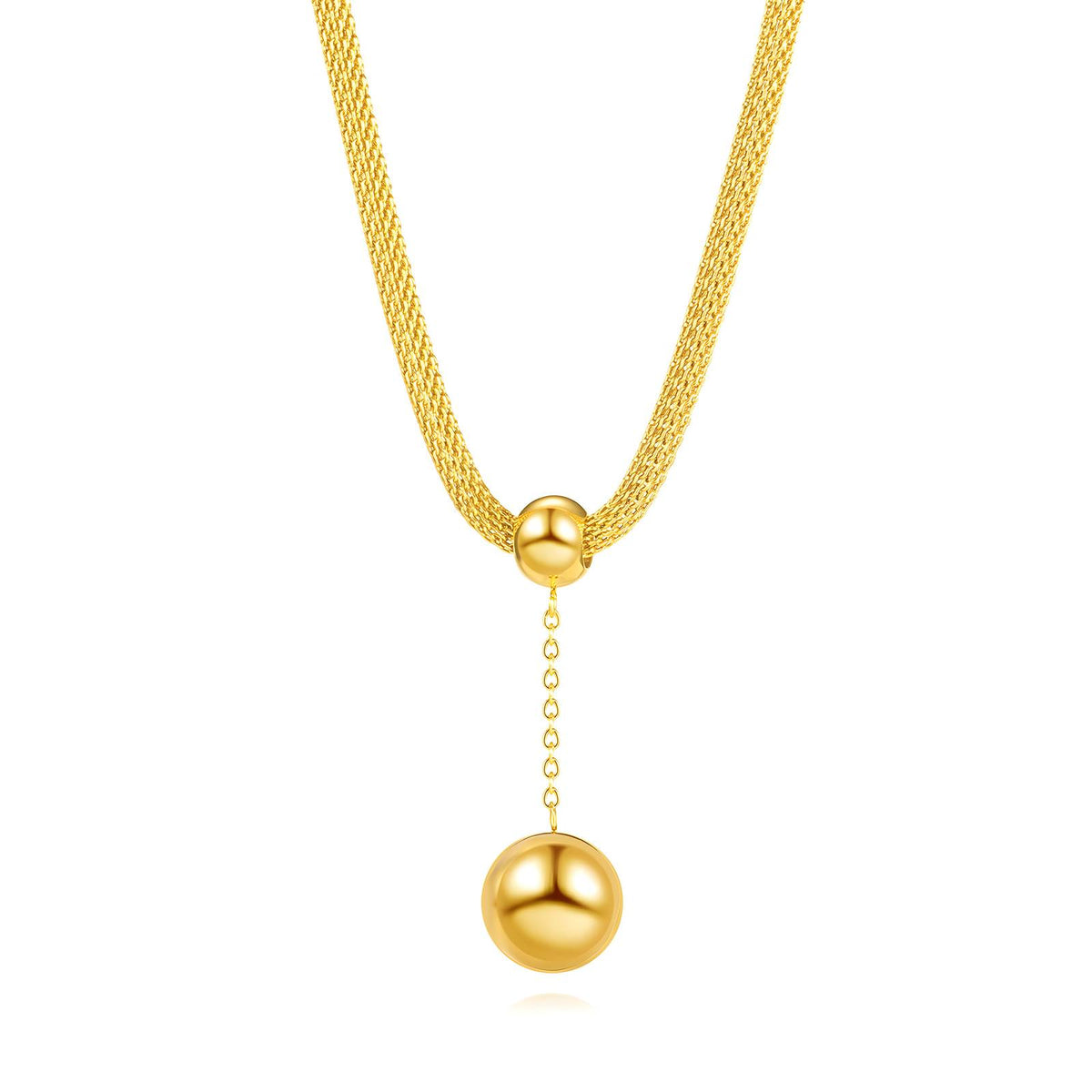 18K gold plated Stainless steel necklace
