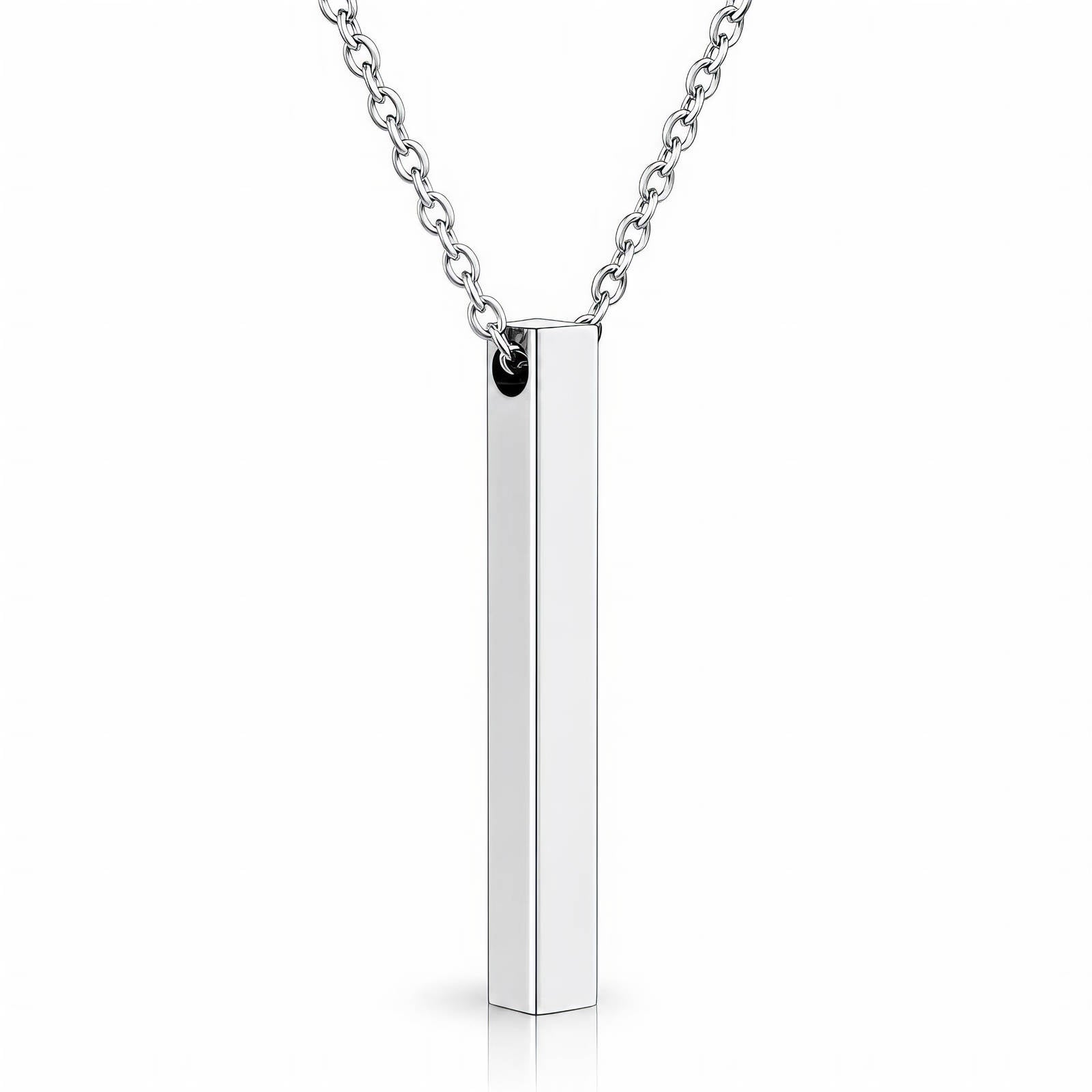 PREORDER Engraving-ready Men's Stainless Steel Necklace